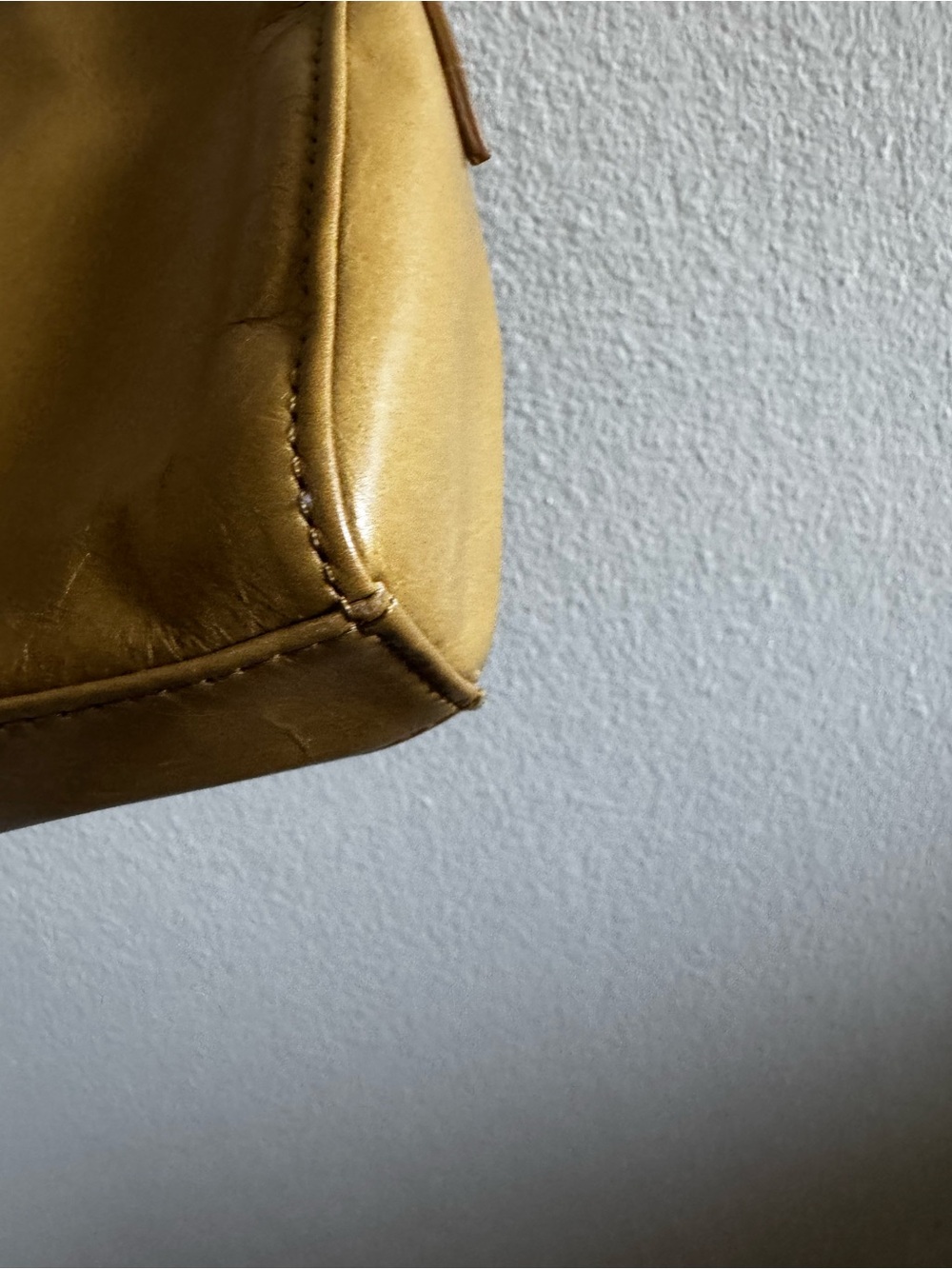 HOBO Evella Mustard Yellow Leather Crossbody Bag - Picture 5 of 13